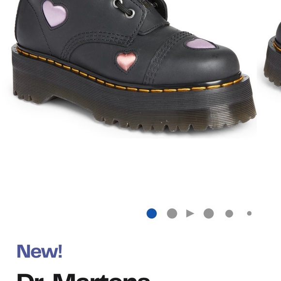 Dr martens NWT Air Wair Sinclair heart black lapstone and satin Lux boots . 8 - Picture 15 of 16